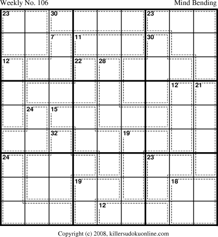 Killer Sudoku for 1/14/2008