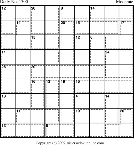 Killer Sudoku for 7/15/2009