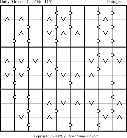 Killer Sudoku for 6/13/2009