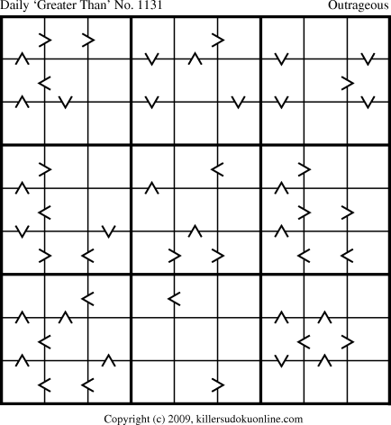 Killer Sudoku for 5/24/2009
