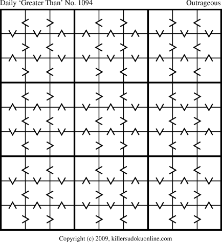 Killer Sudoku for 4/17/2009