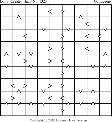 Killer Sudoku for 11/27/2009