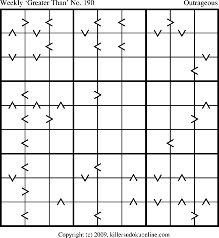 Killer Sudoku for 9/7/2009