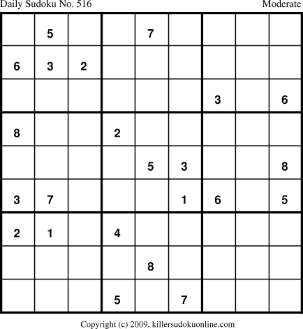 Killer Sudoku for 8/6/2009