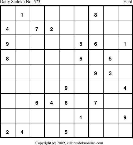 Killer Sudoku for 10/2/2009