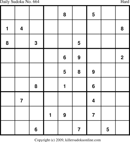 Killer Sudoku for 12/27/2009