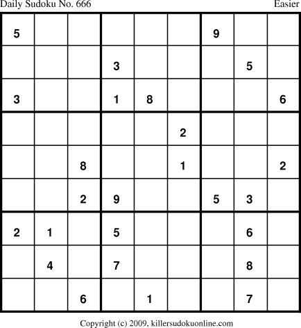 Killer Sudoku for 12/29/2009