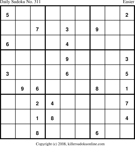 Killer Sudoku for 1/13/2009