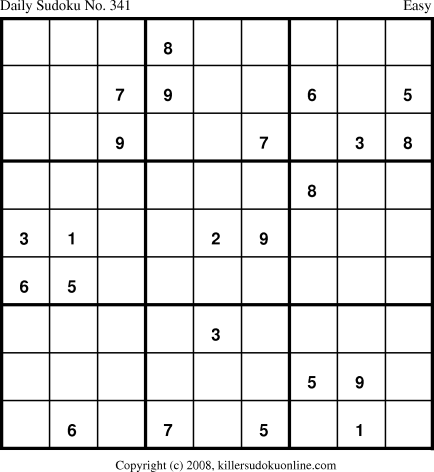 Killer Sudoku for 2/12/2009