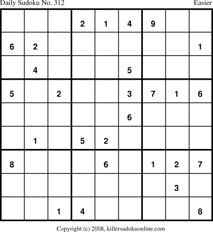 Killer Sudoku for 1/14/2009