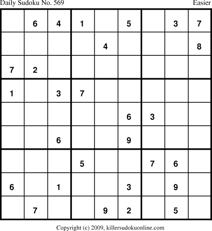 Killer Sudoku for 9/28/2009