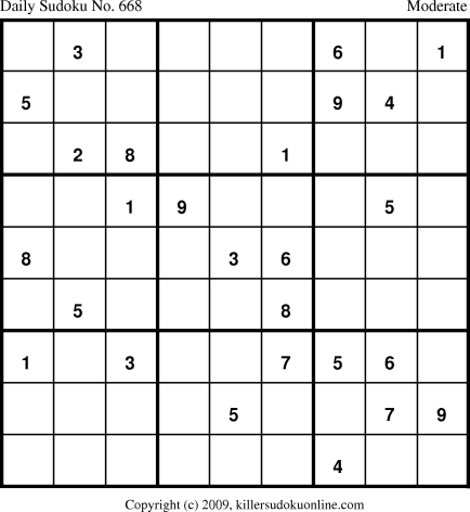 Killer Sudoku for 12/31/2009