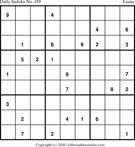 Killer Sudoku for 6/10/2009