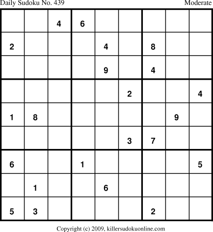 Killer Sudoku for 5/21/2009