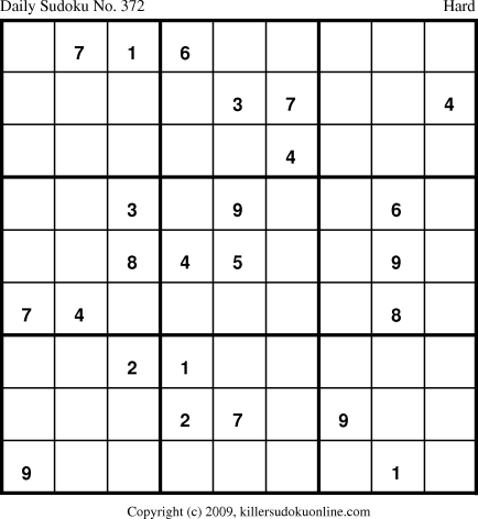 Killer Sudoku for 3/15/2009