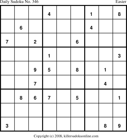 Killer Sudoku for 2/17/2009