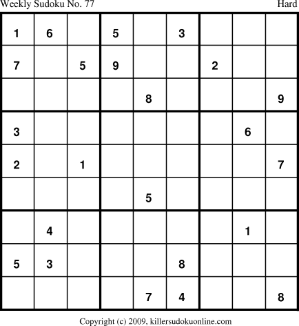Killer Sudoku for 8/24/2009