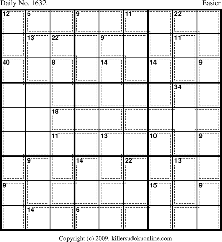 Killer Sudoku for 6/7/2010