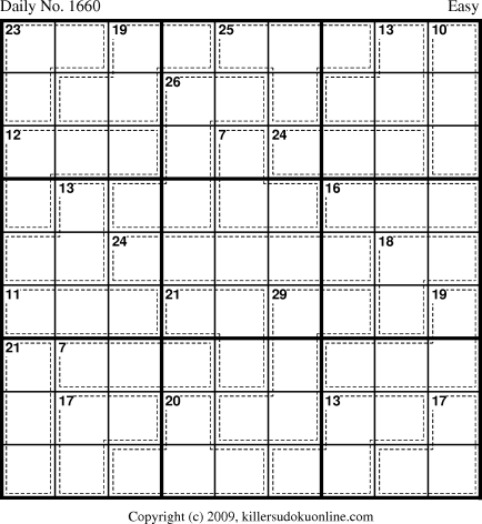 Killer Sudoku for 7/5/2010