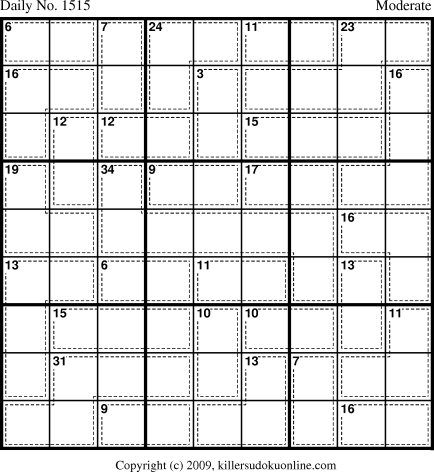 Killer Sudoku for 2/10/2010