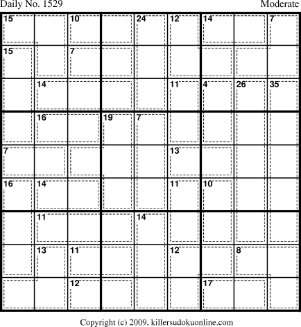 Killer Sudoku for 2/24/2010