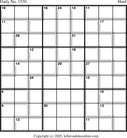Killer Sudoku for 2/25/2010