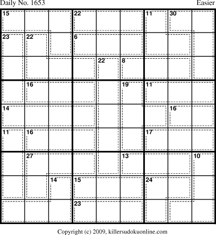 Killer Sudoku for 6/28/2010