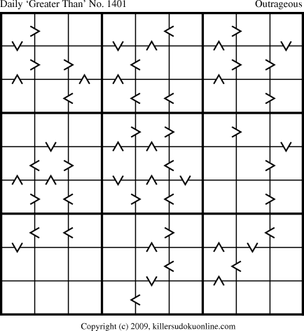 Killer Sudoku for 2/13/2010