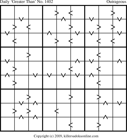 Killer Sudoku for 2/14/2010