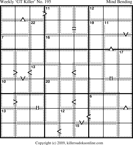Killer Sudoku for 1/4/2010