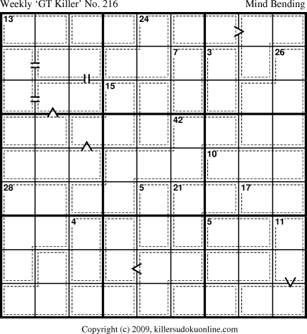 Killer Sudoku for 5/31/2010