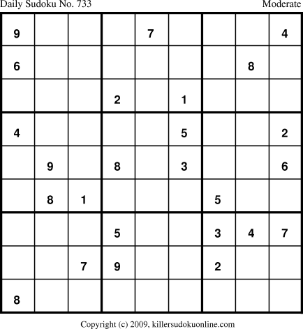 Killer Sudoku for 3/6/2010