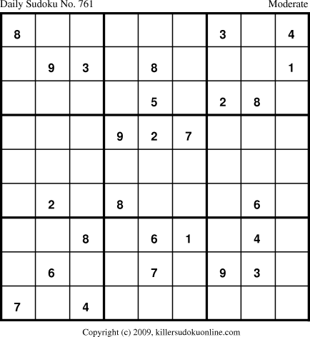 Killer Sudoku for 4/3/2010