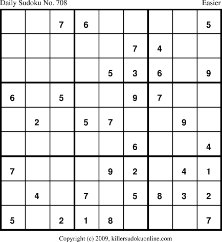 Killer Sudoku for 2/9/2010
