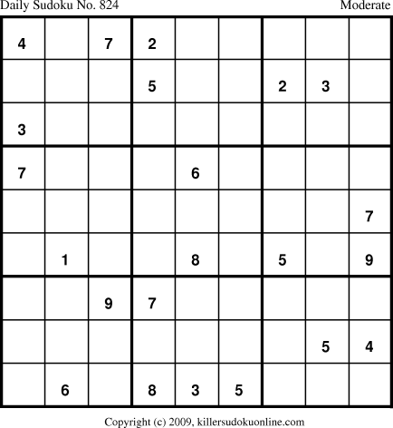 Killer Sudoku for 6/5/2010