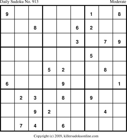 Killer Sudoku for 9/2/2010
