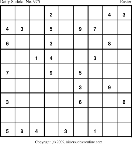 Killer Sudoku for 11/3/2010