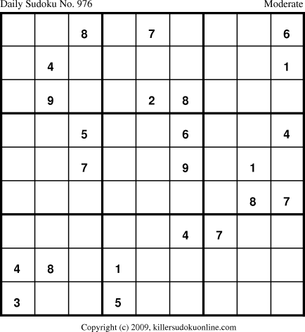 Killer Sudoku for 11/4/2010