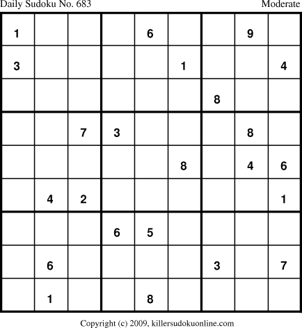 Killer Sudoku for 1/15/2010