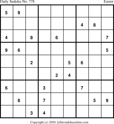 Killer Sudoku for 4/20/2010