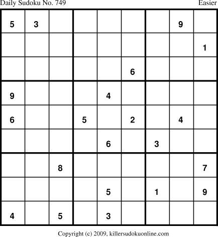Killer Sudoku for 3/22/2010