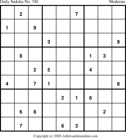 Killer Sudoku for 3/13/2010