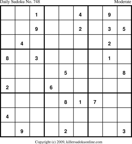 Killer Sudoku for 3/21/2010