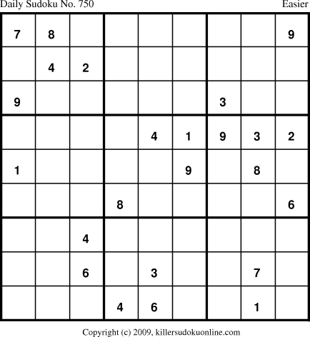 Killer Sudoku for 3/23/2010