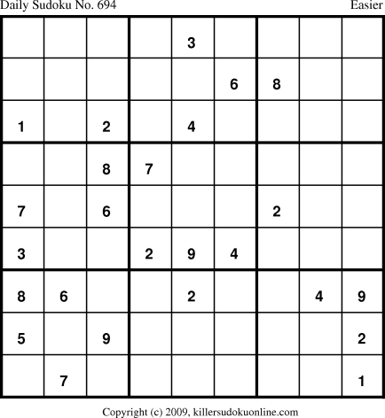 Killer Sudoku for 1/26/2010