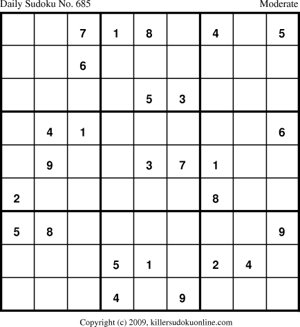 Killer Sudoku for 1/17/2010