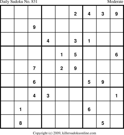 Killer Sudoku for 6/12/2010