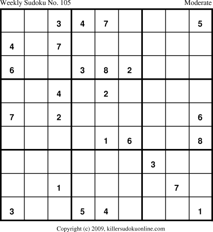 Killer Sudoku for 3/8/2010