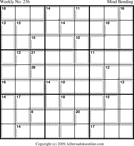 Killer Sudoku for 7/12/2010