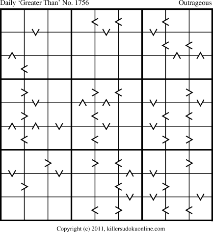 Killer Sudoku for 2/3/2011
